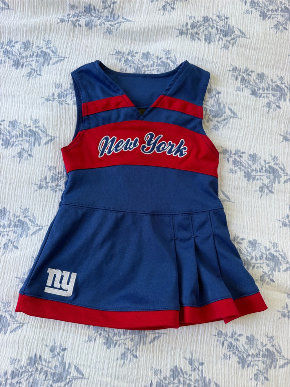 New York Giants Toddler Dress